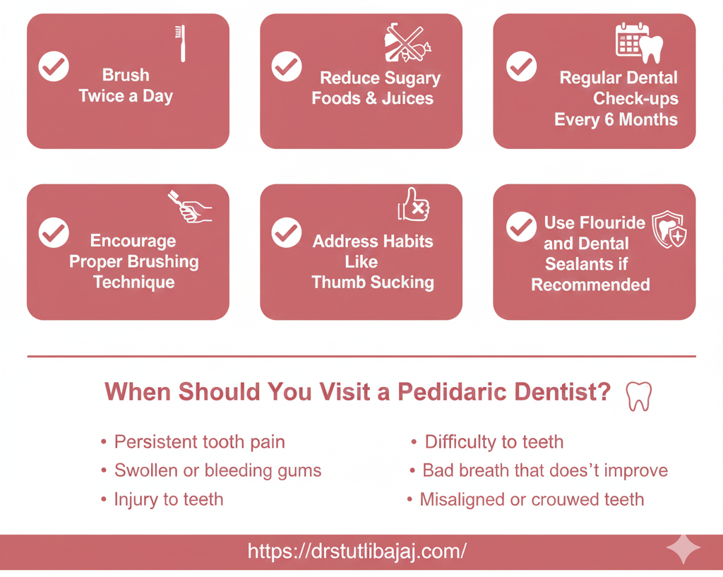 Prevent Common Dental Problems in kids