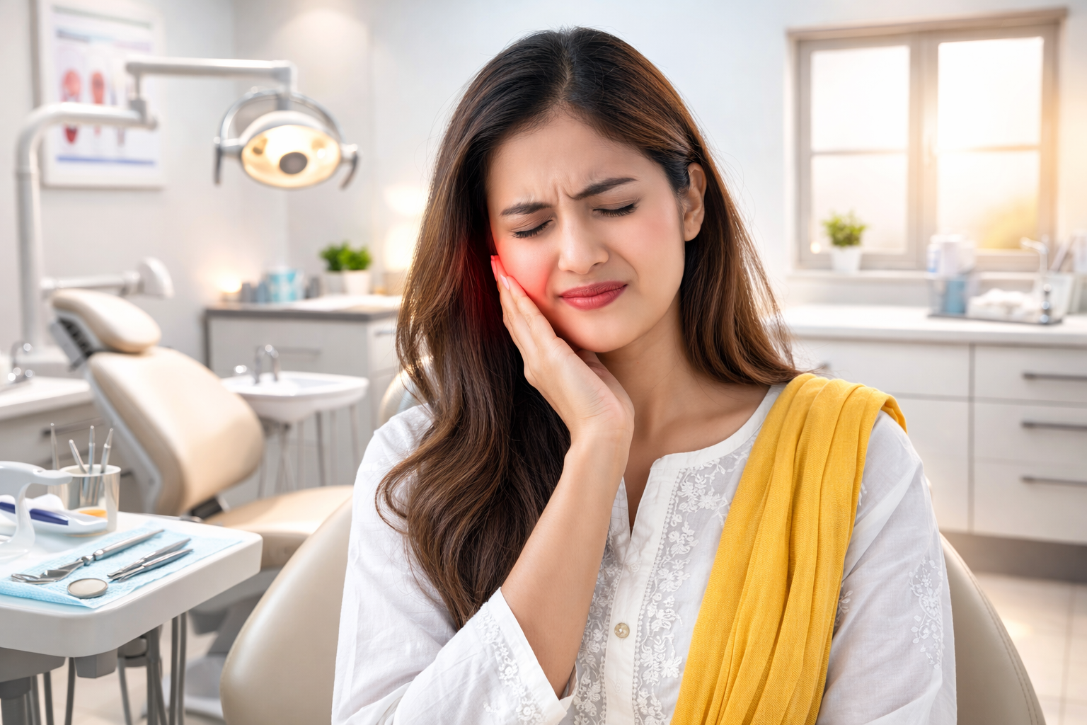 દાંતના દુખાવાના કારણો, લક્ષણો